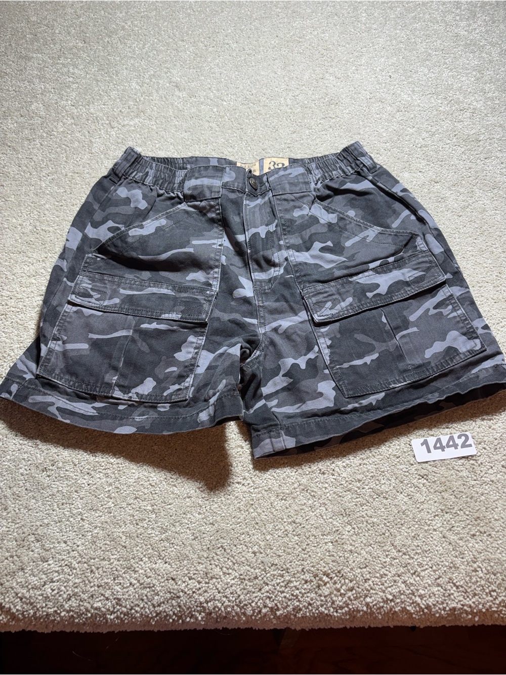 Red Head Brand Co. Cargo Short Mens 32 Multicolor Camouflage Cotton High Rise